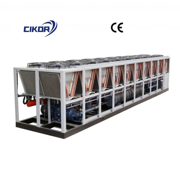 High Efficiency Air Cooled Screw Water Chiller For Industrial Cooling System photo-3