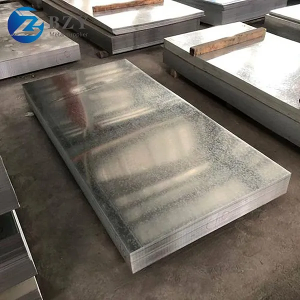 Galvanized Metal Plates Steel Coils Sheets Galvanized 6mm Thick Galvanized Steel Sheet Metal photo-2