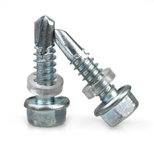 Full Sizes C1022A Carbon Steel Self Drilling Screws Yellow Zinc Hex Head for Wall Cladding photo-4