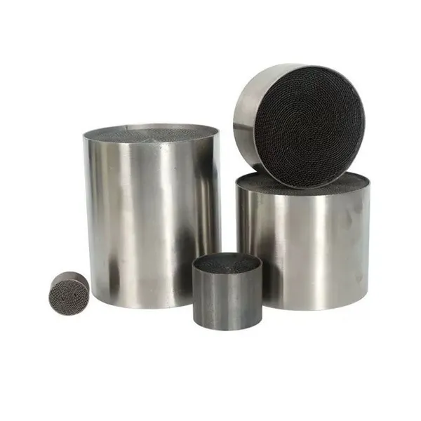 Universal New High Flow Metal Catalytic Converter for Automotive Exhaust EU 5/6 Compliant Three Way Catalyst photo-5