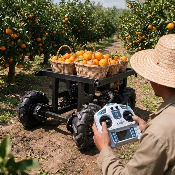 Multi Function Remote Control Transport Platform Customizable Agricultural Utility Vehicle