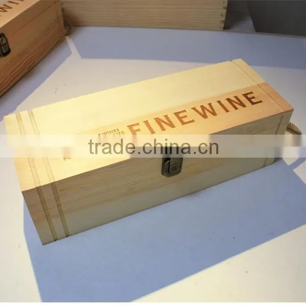 Hot New Products for 2015 Wooden Single Wine Glass Box photo-4