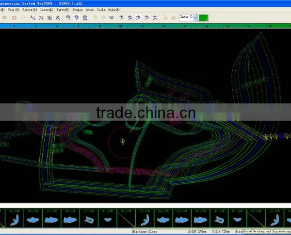 Ruizhou 2D CAD Footwear Pattern Grading Software photo-2