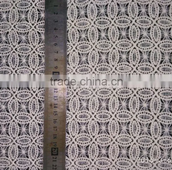 Wholesale Embroidery Lace Designs Cotton Lace Fabric photo-3