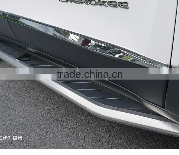 OEM Side Step Bars Running Boards From Carsion For Jeep Cherokee 2014 Carsion Manufacturer 4x4 Auto Accessories photo-3