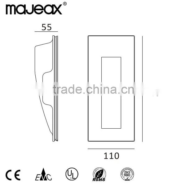 2015 Modern Design European Style Plaster Recessed LED Wall Lamp photo-3