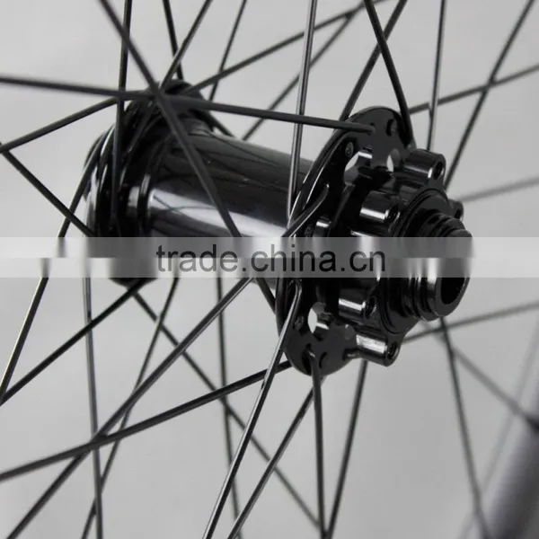 All Mountain Carbon Wheels 26er Mtb Carbon Wheelset 38mm Clincher Wheels Tubeless Ready Hookless Mtb Wheels AM260-TL photo-5