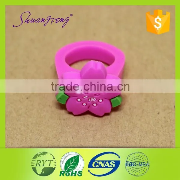 Hot Sale Soft PVC Finger Ring Can Custom Any Shape and Designs photo-3