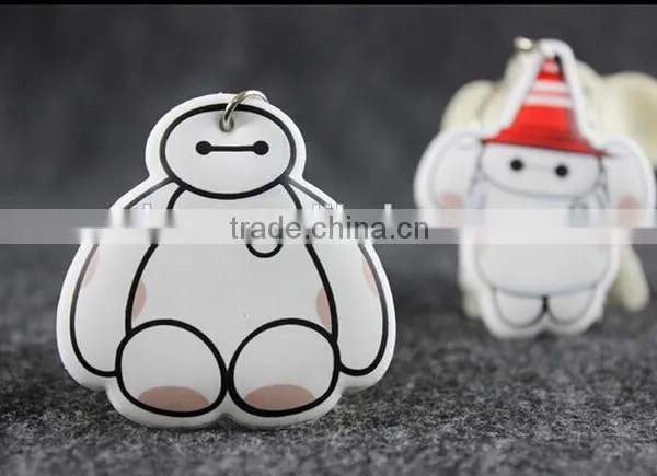 Baymax Keychain 2015 White Newest Arrival Keychain 6CM photo-4