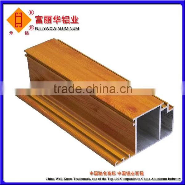 Different Pattern Aluminum Wooden Profiles for Decoration photo-4