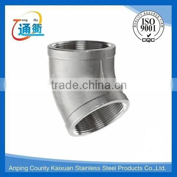 Made in China Casting Precision Stainless Steel 45 Elbow photo-2
