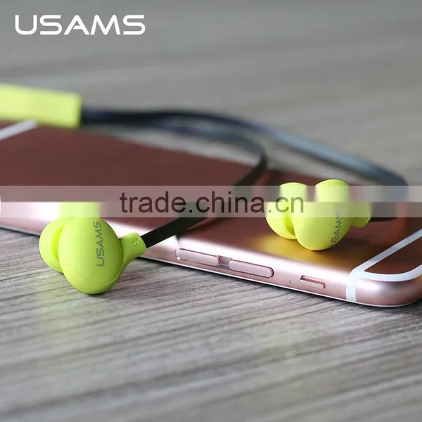 USAMS Ewave Series 1.2m Stereo Earphone Waterproof Sport Music in Ear Headphone With Mic for Universal Mobile Phone MT-5284 photo-4