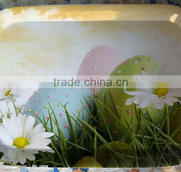 Easter Product Melamine Tray Melamine Serving Tray