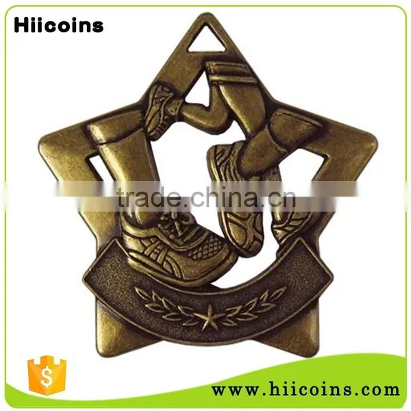 Wholesale Manufacturer Metal Running Award Coin Medal photo-3