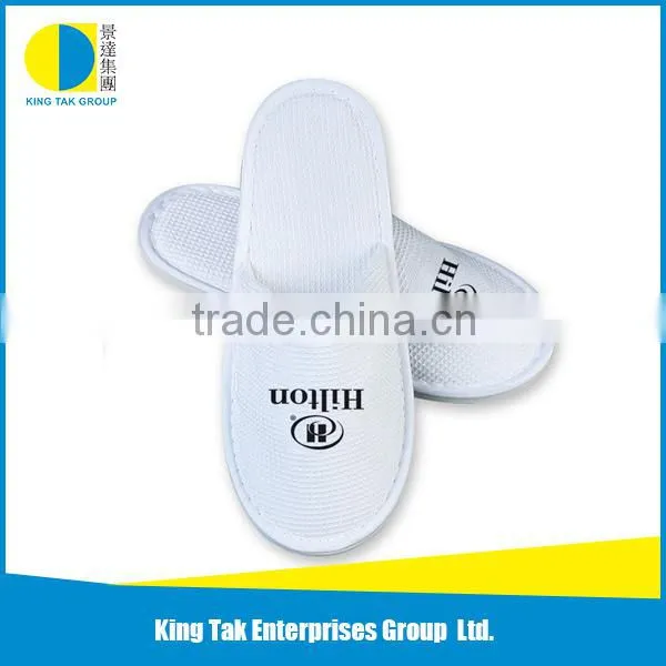 China Supply Good Quality Open Toe Hotel Slipper