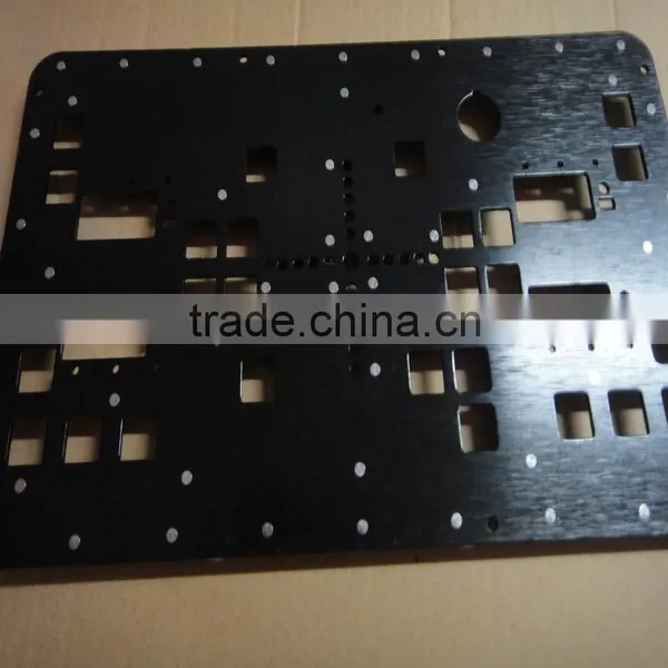 Custom Stamping Powder Coating Streching Aluminium Sheet With Stud photo-3