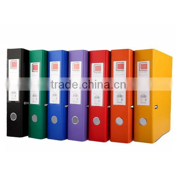 High Quality Customized Many Color Durable Clamp a4 fc 2'' 3'' Hard Cover File Folder With Clips