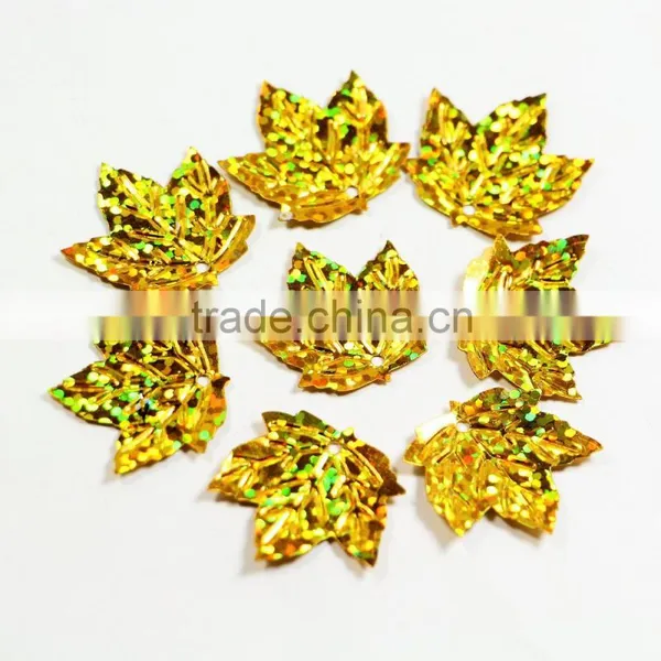2014 New Design Rose Sector Loose Sequin Rolls in Leaf Shape photo-3