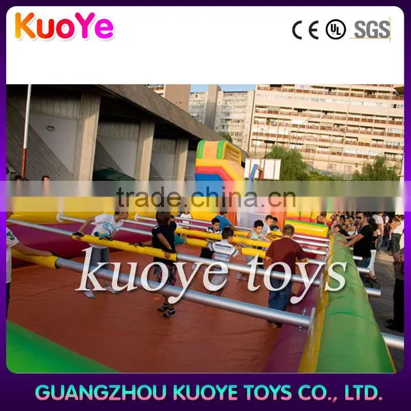 2016 New Sport Games Football Field Inflatable,inflatable Soap Soccer Pitch, Cheap Sealed Football Games photo-2