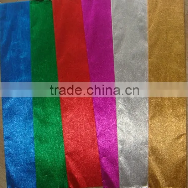 Foil Crepe Gift Wrapping Paper