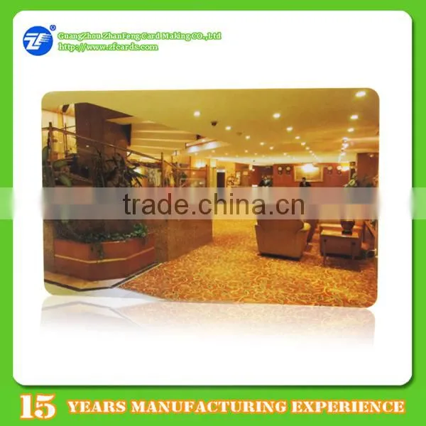 Standard Size Smart Card F08 Chip 4C Offset Printed Hotel Card photo-2