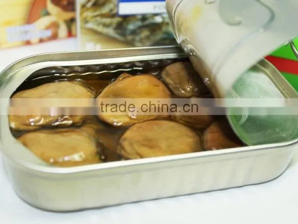 Canned Smoked Oysters in Soybean Oil photo-6