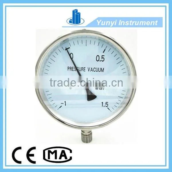 All Stainless Steel Vacuum Pressure Gauge photo-6