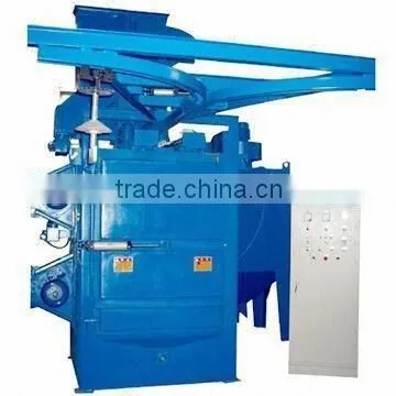 Double Hook Type Shot Blasting Machine for Casting Parts Cleaning photo-3