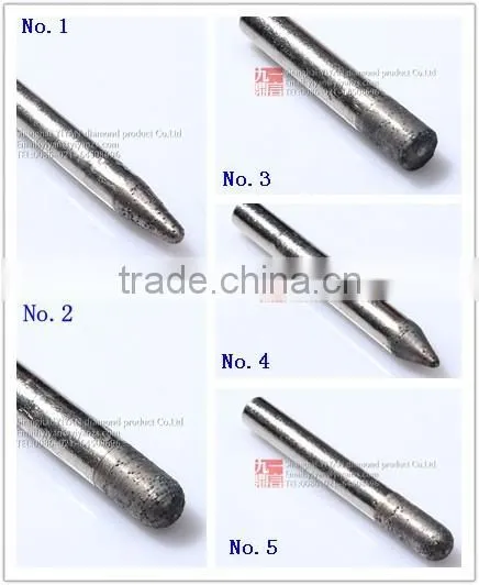 Yiyan Diamond Coated Burs Lapidary Rock Shaping Jewelers Tools photo-2