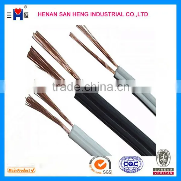PVC Insulated RVB 2X0.75mm Twin Flat Flexible Power Cable photo-4