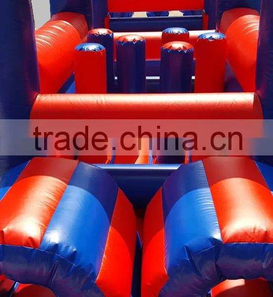 38ft Long Inflatable Extreme Challenge Obstacle Course for Kids Supplier's Choice photo-2