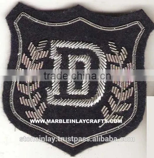 Zari Embroidery Patches Decorative