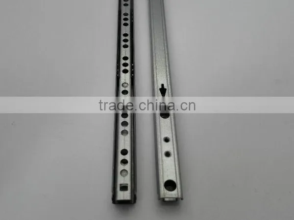 Cabinet Hardware 17mm 2 Fold Mini Telescopic Drawer Channel Quality Choice photo-4