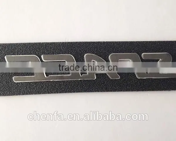 Promotional 3m Adhesive Plastic Auto Chrome Emblem photo-2