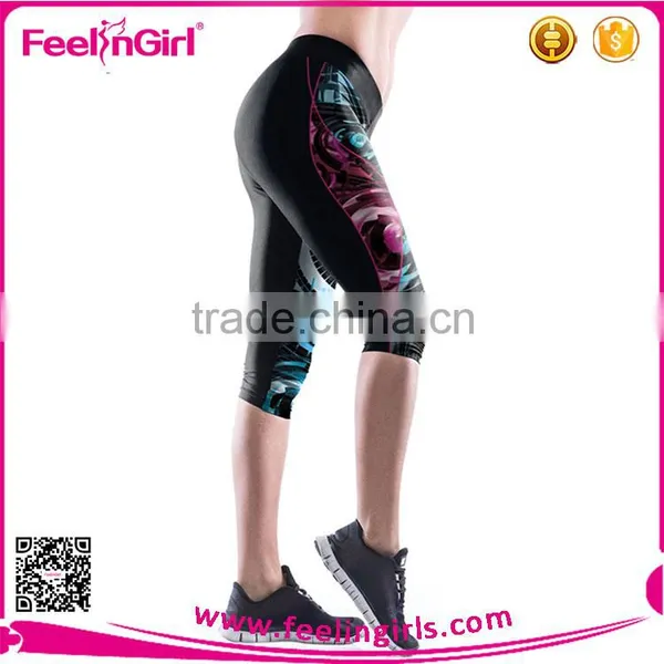 Latest Custom Compression Printed Fitness Tights Leggings photo-2