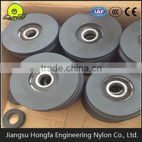 Custom Made Plastic Pulley Sheaves for Crane photo-4