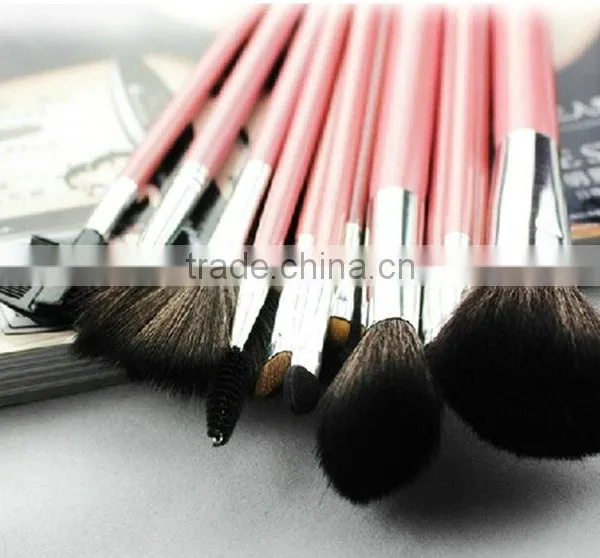 12Pcs Set Professional Makeup Brush Set Foundation Eye Face Shadows Lipsticks Powder Make Up Brushes Kit Tools + Bag photo-2