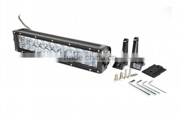 New Arrivals,high Quality 4D Lens Light 12v 24v Light Bar13" 72w 4D Lens Led Lightbar for Car Atv Suv Quality Choice photo-3