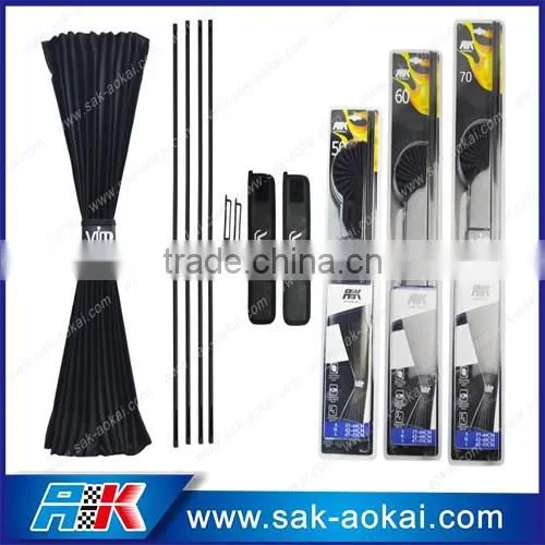Factory Price Polyester Cloth Car Side Window Curtain With Car Curtain Rail photo-3