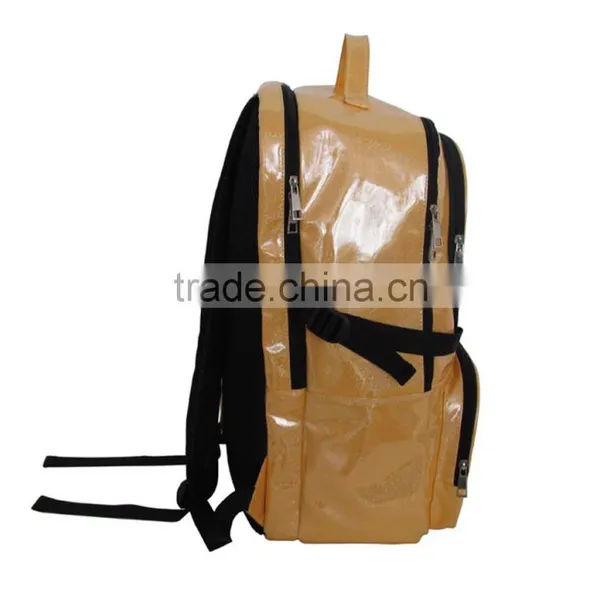 Large Capacity Waterproof Vintage Grey Polyester Camping Mountain Hiking Mens Backpack School Bags Backpack for Laptop photo-2