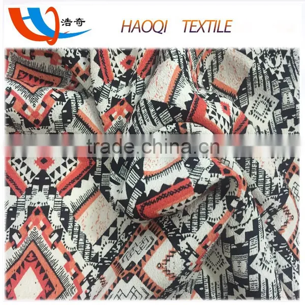 Custom Printed 100% Viscose Viscose Crepe Fabric for Long Dress photo-3