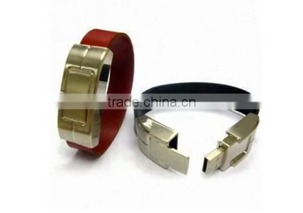 2016 Cable Bracelet Leather Usb Flash Drive 1gb photo-4