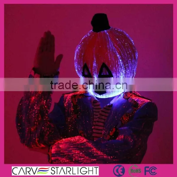 2015 Fashion Fiber Optics Holloween Decorations Pumpkins photo-4