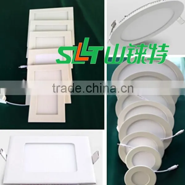 square flat led panel ceiling lighting