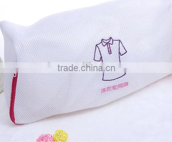 YIWU RODA 100% Polyester Sandwich 6 Sets White Embroidery Fashion Washing Bag photo-2