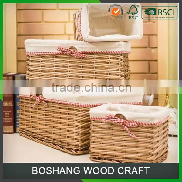 Wholesale Wicker Items Book Storage Basket photo-3