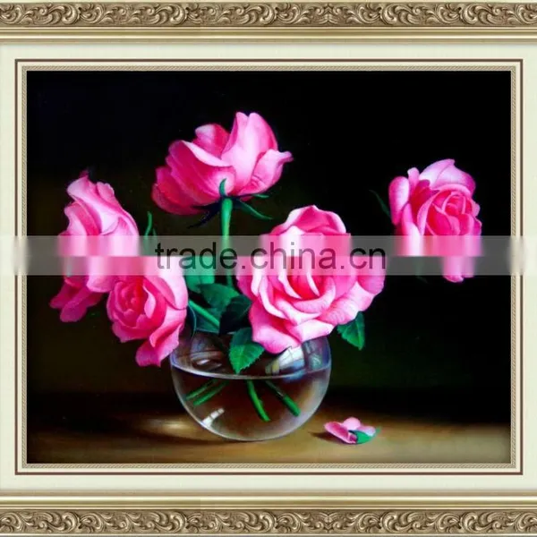 3D and 5D Flower Hand Made Cross Stitch Sets for DIY Home Decoration With CXC Thread and Aida Fabric 11CT 14CT 16CT 18CT