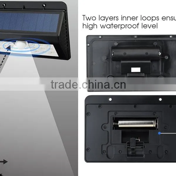 Outdoor LED Wireless Security Lamp Solar Motion Light photo-2