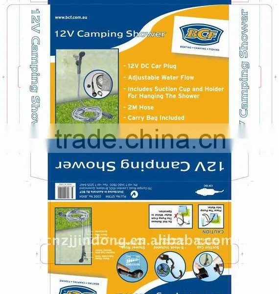 Auto 1.5L 12V car shower pump set