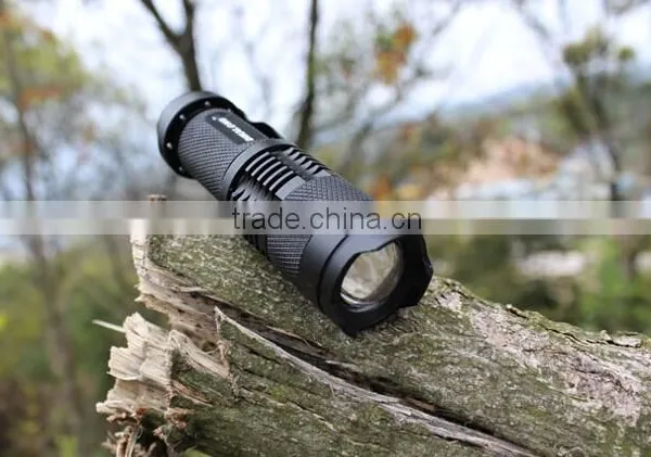 Mini LED Flashlight ZOOM 7W CREE 2000LM Waterproof LED 3 Modes Zoomable Torch AA 14500 Battery Flashlight Linterna Led Quality Choice photo-3